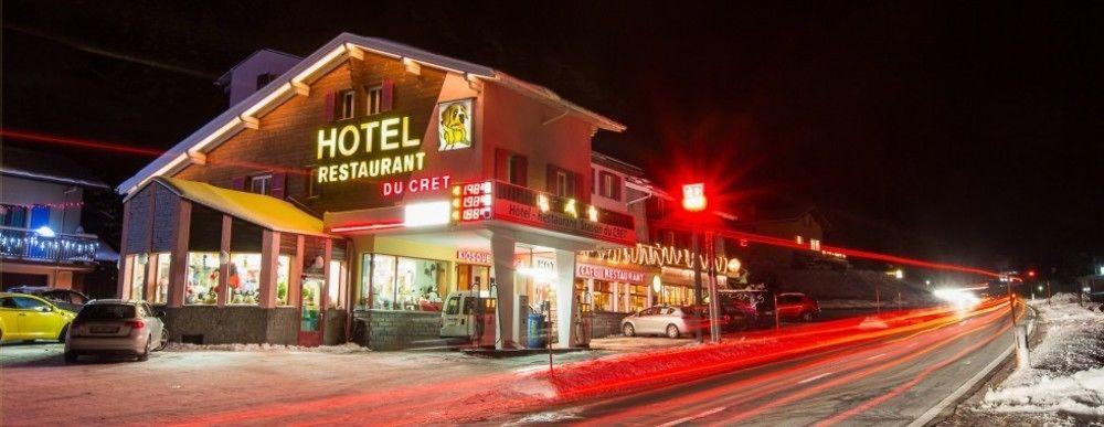 Hotel Restaurant Du Cret Bourg-Saint-Pierre Exterior foto