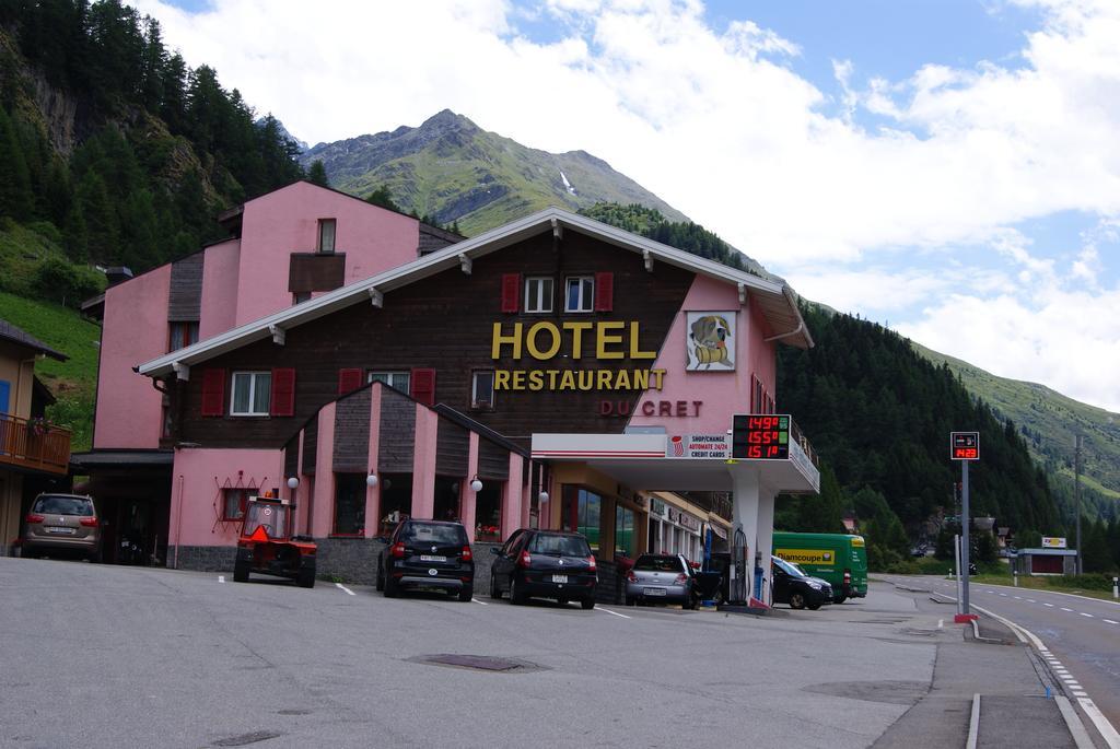 Hotel Restaurant Du Cret Bourg-Saint-Pierre Exterior foto