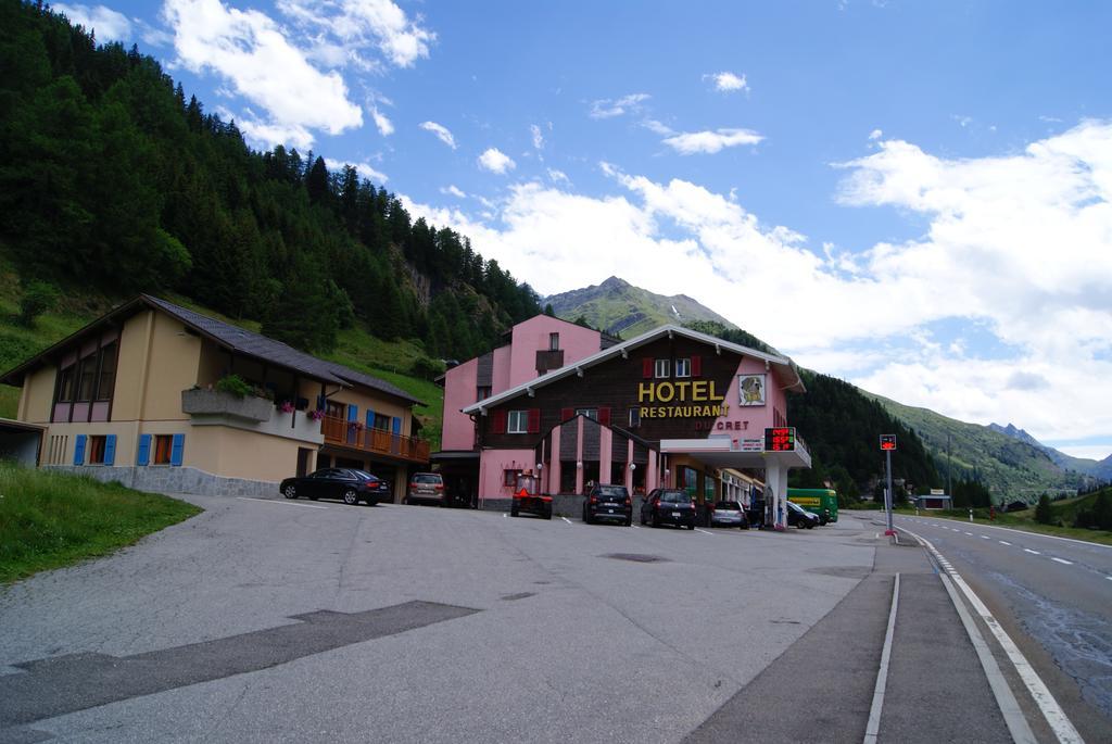 Hotel Restaurant Du Cret Bourg-Saint-Pierre Exterior foto